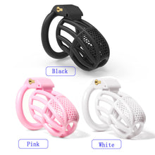 Load image into Gallery viewer, Honeycomb Chastity Device With 4 Ring