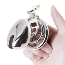 Load image into Gallery viewer, BDSM Stainless Steel Chastity Device With Spike Ring