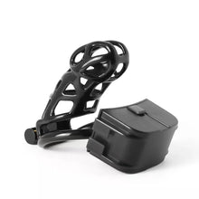 Load image into Gallery viewer, Black Electric Shock Mamba Chastity Cage