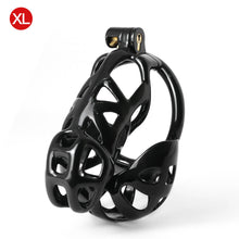 Load image into Gallery viewer, Black Mamba Chastity Cage With Balls Cage