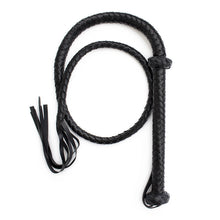 Load image into Gallery viewer, Braided Leather Pink Whip