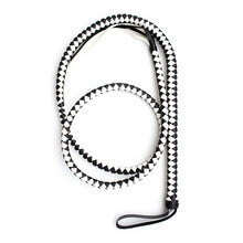 Load image into Gallery viewer, Braided Leather Pink Whip