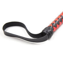 Load image into Gallery viewer, Braided Leather Pink Whip