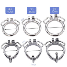 Load image into Gallery viewer, CC75 Bondage Cock Cage with Male Chastity Belt