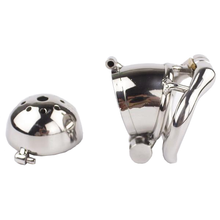 Load image into Gallery viewer, Metal Chastity Cage 2.55 inches Long