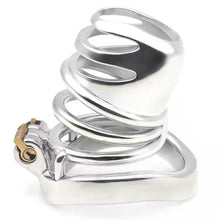 Load image into Gallery viewer, CC01 The Prisoner Chastity Cage 2.4 inches Steel