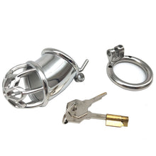 Load image into Gallery viewer, CC04 Steel Cock Cage 2.9 inches Long