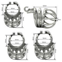 Load image into Gallery viewer, CC29 Fully wrapped scrotum chastity Device Stealth Lock Cock