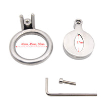 Load image into Gallery viewer, CC43 Steel Super Small Chastity Cage