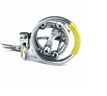 Load image into Gallery viewer, CC50 Stainless Steel Male Chastity Device with Catheter