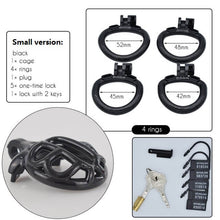 Load image into Gallery viewer, CC72 Lightweight 3D Chastity Cock Cage