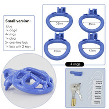 Load image into Gallery viewer, CC72 Lightweight 3D Chastity Cock Cage