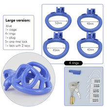 Load image into Gallery viewer, CC72 Lightweight 3D Chastity Cock Cage