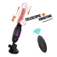 Load image into Gallery viewer, CC77 Emote Control Heating Artificial Penis Butt Plug Anal Sex Machine