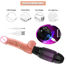 Load image into Gallery viewer, CC77 Emote Control Heating Artificial Penis Butt Plug Anal Sex Machine