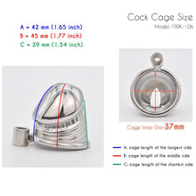 Load image into Gallery viewer, CC83 Strap on Cock Cage with Bondage Belt