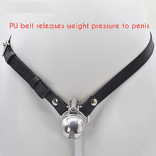 Load image into Gallery viewer, CC83 Strap on Cock Cage with Bondage Belt