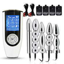 Load image into Gallery viewer, CC94 Electric Beads Urethral Sounding Sex Toys for Men Penis Plug Cock Dilator