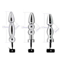 Load image into Gallery viewer, CC94 Electric Beads Urethral Sounding Sex Toys for Men Penis Plug Cock Dilator