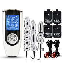 Load image into Gallery viewer, CC94 Electric Beads Urethral Sounding Sex Toys for Men Penis Plug Cock Dilator