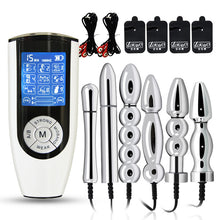 Load image into Gallery viewer, CC94 Electric Beads Urethral Sounding Sex Toys for Men Penis Plug Cock Dilator