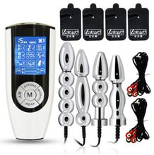 Load image into Gallery viewer, CC94 Electric Beads Urethral Sounding Sex Toys for Men Penis Plug Cock Dilator