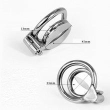 Load image into Gallery viewer, CC97 Circular Arc Clasp Flat Chastity Lock