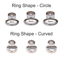 Load image into Gallery viewer, CC98 New stainless steel short chastity lock