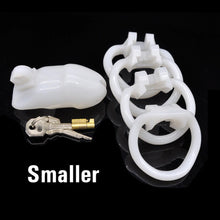 Load image into Gallery viewer, CHASTITY CAGE 1.89 INCHES AND 2.36 INCHES  LONG (All 4 Rings Included)