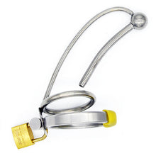 Load image into Gallery viewer, Chastity Lock Urethral Sound Dilators Penis Plug