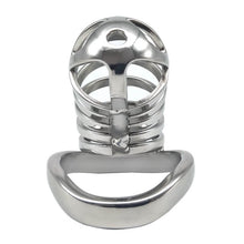Load image into Gallery viewer, Steel Male Chastity Cage 3.0 inches