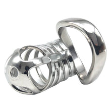 Load image into Gallery viewer, Steel Male Chastity Cage 3.0 inches