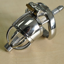 Load image into Gallery viewer, Metal Chastity Cage 1.77 inches long