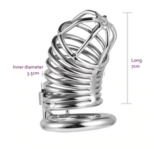 Load image into Gallery viewer, Metal Chastity Device Cage