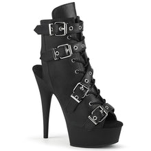 Load image into Gallery viewer, Seductive-1070 Exotic Boot | Black Faux Leather
