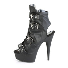Load image into Gallery viewer, Seductive-1070 Exotic Boot | Black Faux Leather