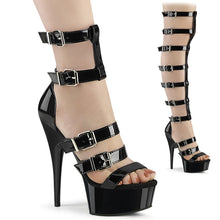 Load image into Gallery viewer, Seductive-2010 Exotic Sandal | Black Patent