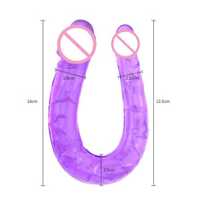 Lade das Bild in den Galerie-Viewer, Realistischer Doppelkopf-Dildo