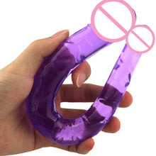 Lade das Bild in den Galerie-Viewer, Realistischer Doppelkopf-Dildo
