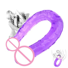 Lade das Bild in den Galerie-Viewer, Realistischer Doppelkopf-Dildo