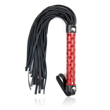 Load image into Gallery viewer, 39cm Faux Leather SM Rope Flogger