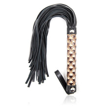 Load image into Gallery viewer, 39cm Faux Leather SM Rope Flogger