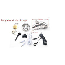 Load image into Gallery viewer, Electric Metal Chastity Cage