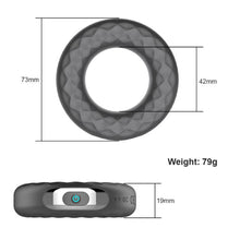 Load image into Gallery viewer, Electro Stim Function Waterproof Vibrating Cock Ring