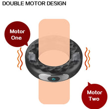 Load image into Gallery viewer, Electro Stim Function Waterproof Vibrating Cock Ring