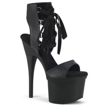 Load image into Gallery viewer, Seductive-B1001 Exotic Sandal | Black Faux Leather