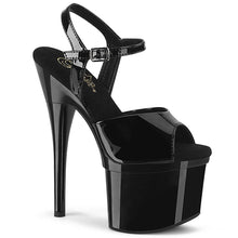 Load image into Gallery viewer, Seductive-B2023 Exotic Sandal | Black Patent