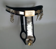 Load image into Gallery viewer, Female Black Chastity Belt