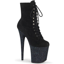 Load image into Gallery viewer, Seductive-A800 Exotic Boot | Black Faux Suede