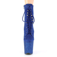 Load image into Gallery viewer, Seductive-A802 Exotic Boot | Blue Faux Suede